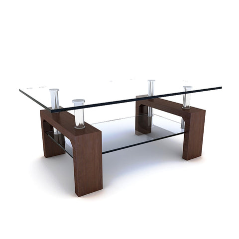Ariaya Center & Coffee Tables Laminated Coffee Tabletop & Sturdy Base, Offix Furniture