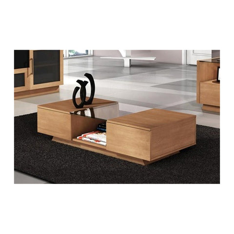 Auraen Center & Coffee Tables Laminated Coffee Tabletop & Sturdy Base, Offix Furniture