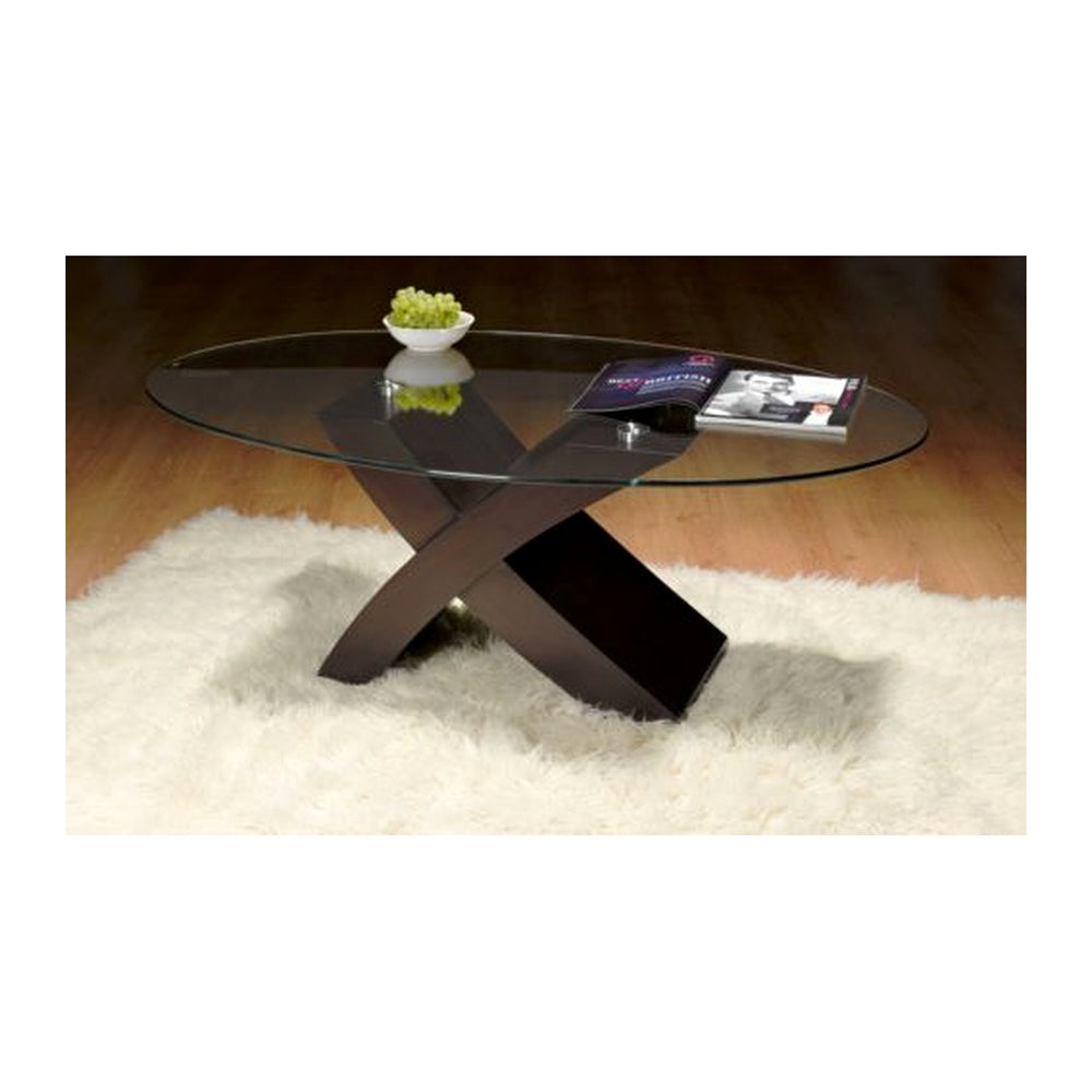 Center & Coffee Tables Auraes (082) – Laminated Coffee Tabletop & Sturdy Base