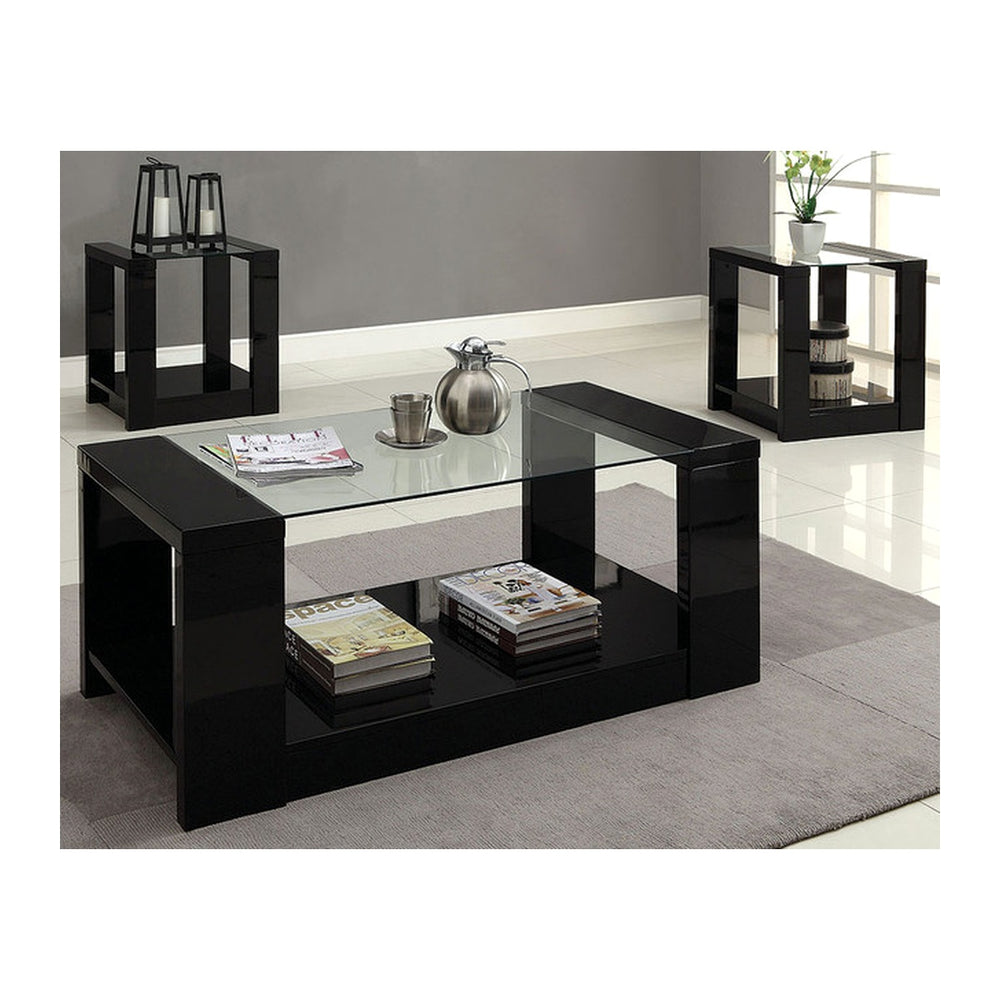 Center & Coffee Tables Auraor (094) – Laminated Coffee Tabletop & Sturdy Base