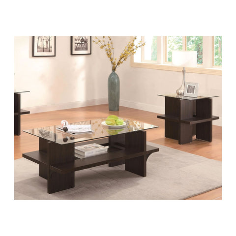 Auraun Center & Coffee Tables Laminated Coffee Tabletop & Sturdy Base, Offix Furniture