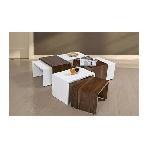 Aurayn Center & Coffee Tables Laminated Coffee Tabletop & Sturdy Base, Offix Furniture
