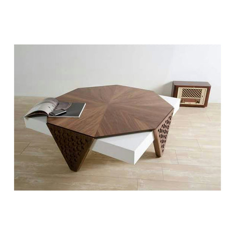 Auraius Center & Coffee Tables Laminated Coffee Tabletop & Sturdy Base, Offix Furniture