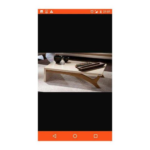 Bellia Center & Coffee Tables Laminated Coffee Tabletop & Sturdy Base, Offix Furniture