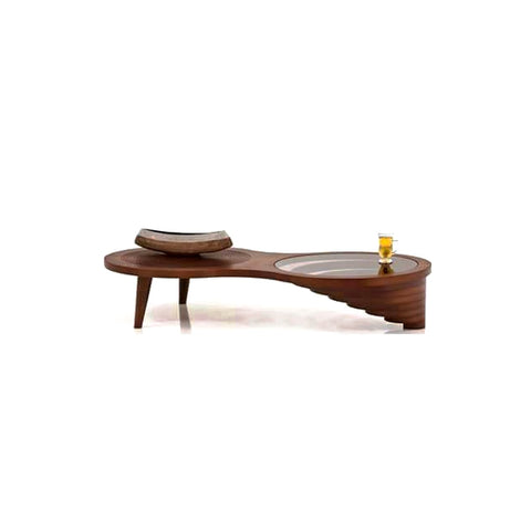 Bellon Center & Coffee Tables Laminated Coffee Tabletop & Sturdy Base, Offix Furniture