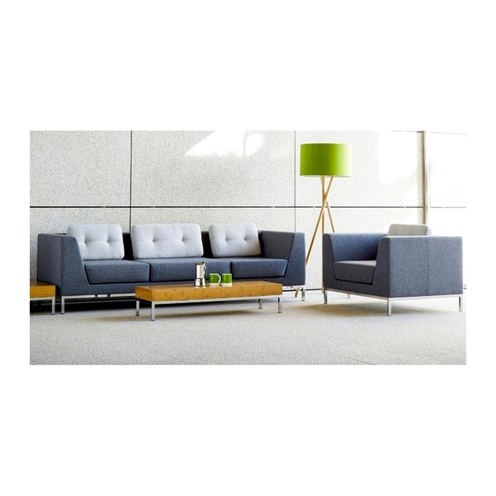 Office Sofas (1/2/3 Seater) Bateno (BATENO) – Acacia Wood Internal Frame & Leatherite