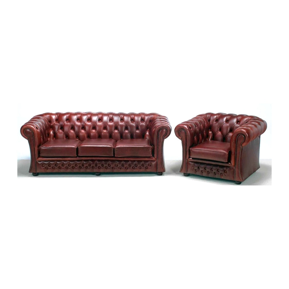Office Sofas (1/2/3 Seater) Chester (CHESTER -1) – Acacia Wood Internal Frame & Leatherite
