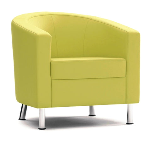 Solaris Office Sofas (1/2/3 Seater) Acacia Wood Internal Frame & Leatherite, Offix Furniture