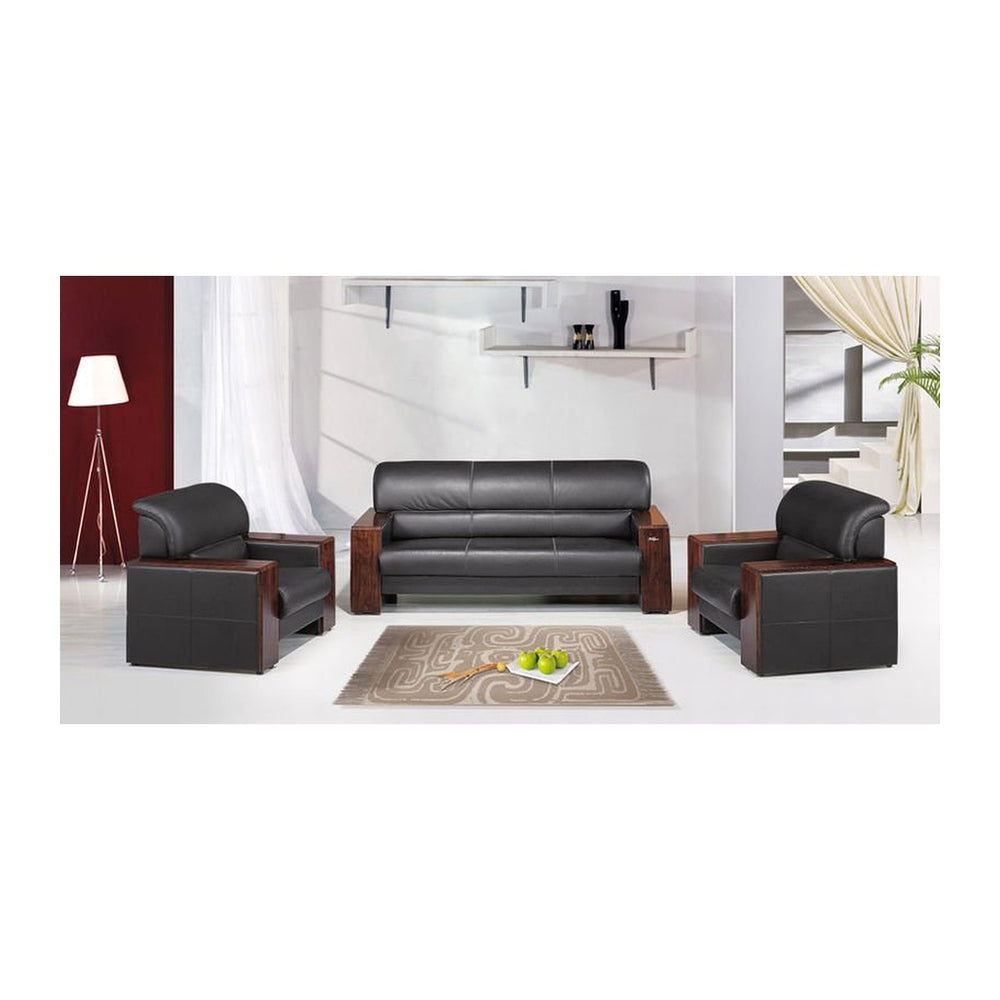 Office Sofas (1/2/3 Seater) Spedo (SPEDO) – Acacia Wood Internal Frame & Leatherite