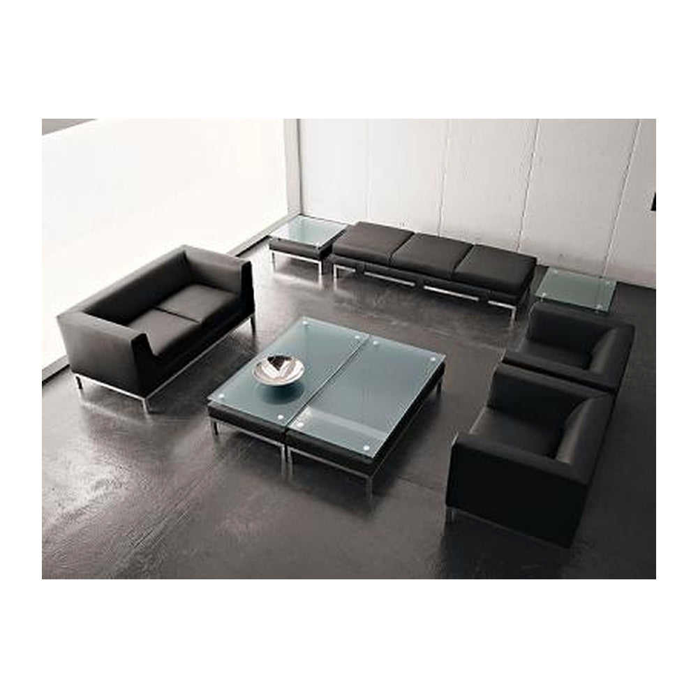 Office Sofas (1/2/3 Seater) Onyxius (66169~1) – Acacia Wood Internal Frame & Leatherite