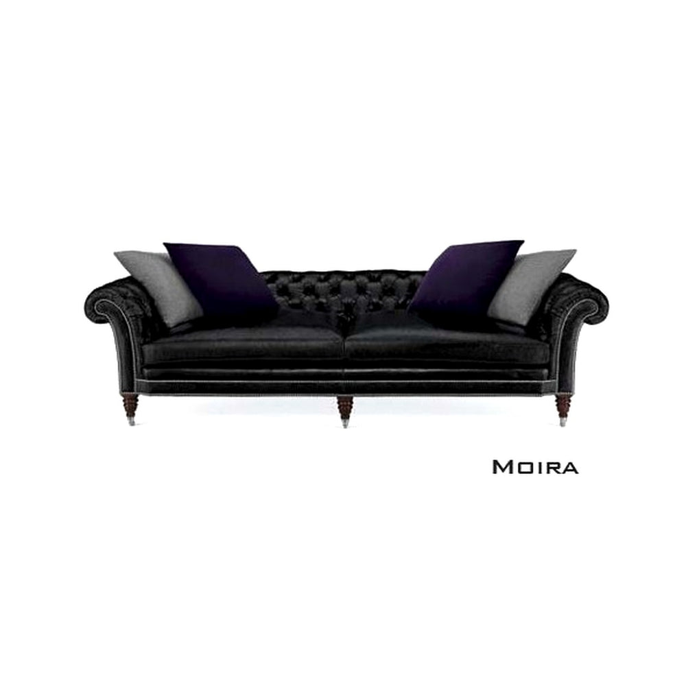 Office Sofas (1/2/3 Seater) Moira – Acacia Wood Internal Frame & Leatherite