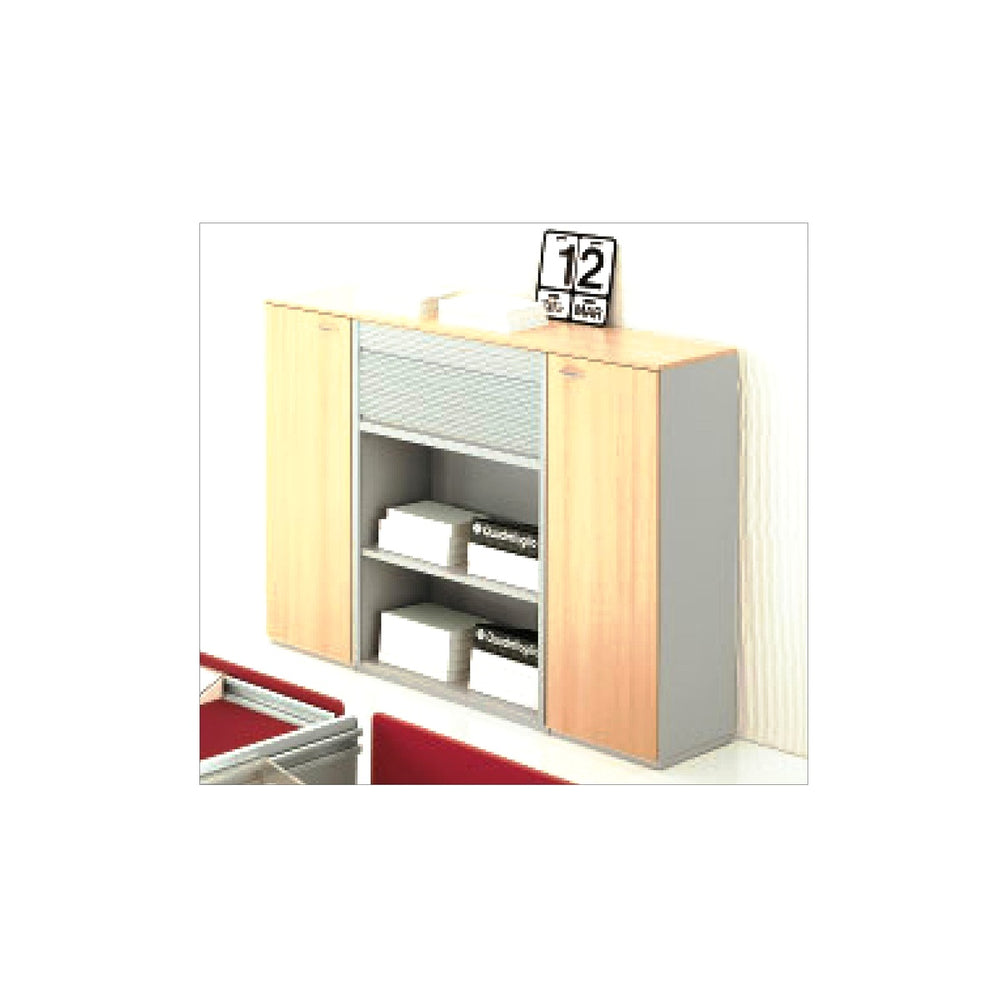 Executive Credenzas & Cabinets Crestur (022) – Locking Hinged Doors & Filing Drawers