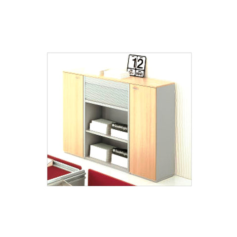 Crestur Executive Credenzas & Cabinets Locking Hinged Doors & Filing Drawers, Offix Furniture