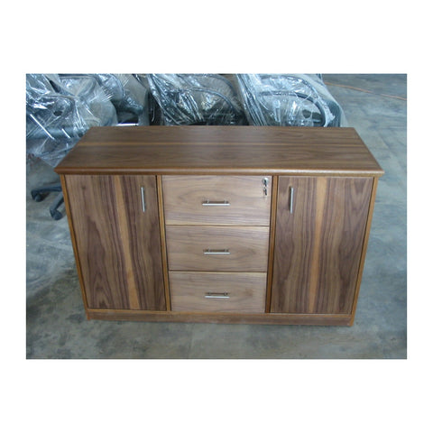 Daraio Executive Credenzas & Cabinets Locking Hinged Doors & Filing Drawers, Offix Furniture