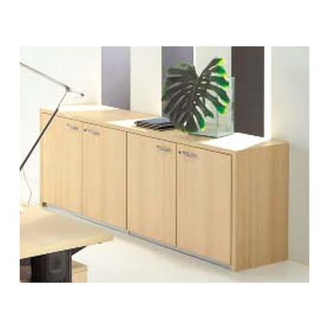 Daraun Executive Credenzas & Cabinets Locking Hinged Doors & Filing Drawers, Offix Furniture