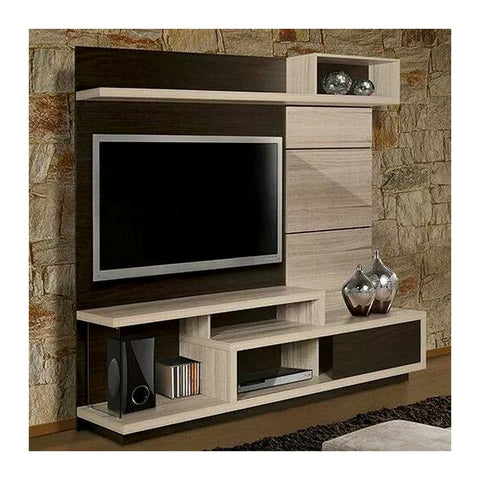 Valo Media Consoles & LCD Units Wall LCD Mount Panel & Low Credenza Unit, Offix Furniture