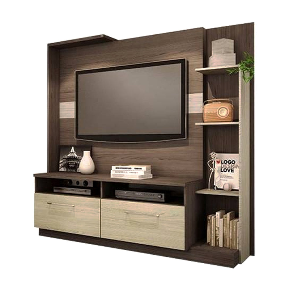Media Consoles & LCD Units Mesail (19113934_1156306574524596_8428920449912862109_n) – Wall LCD Mount Panel & Low Credenza Unit