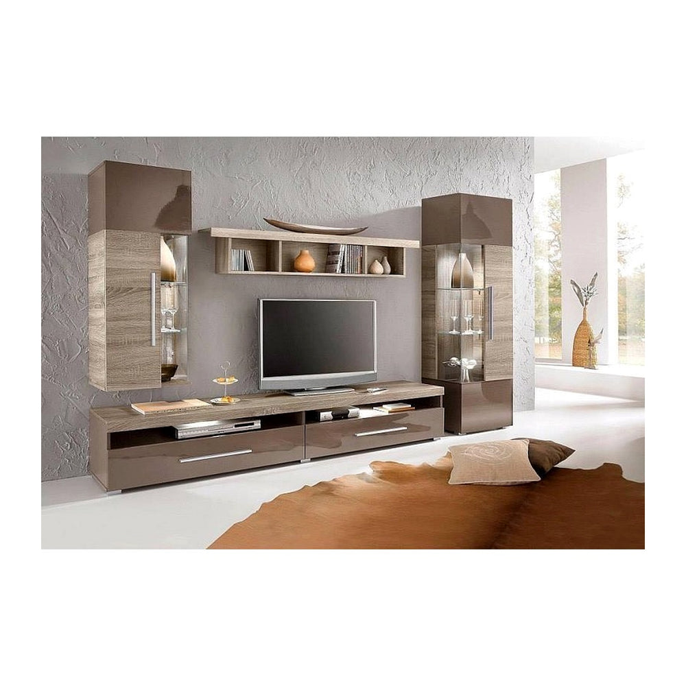 Media Consoles & LCD Units Mesaun (26229297_1334306810057904_2923338174320346019_n) – Wall LCD Mount Panel & Low Credenza Unit