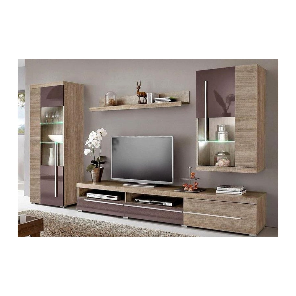 Media Consoles & LCD Units Mesaant (26805367_1334305953391323_1183986196187892635_n) – Wall LCD Mount Panel & Low Credenza Unit